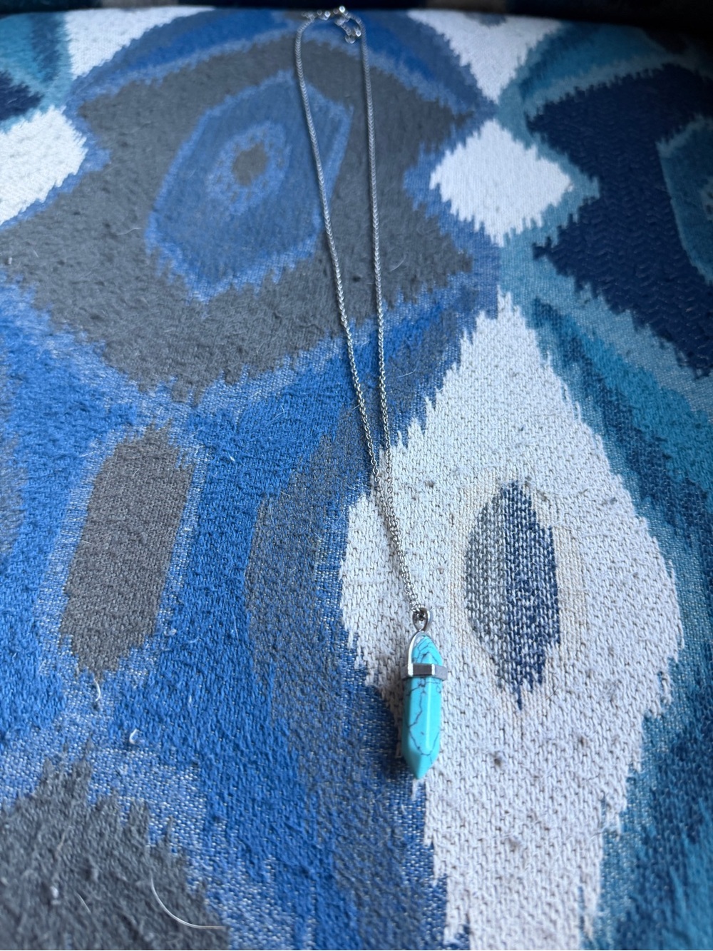 Turquoise color Pendant Necklace - Women Jewelry
